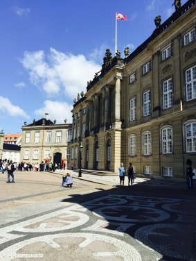 Amalienborg Palace, Copehagen.