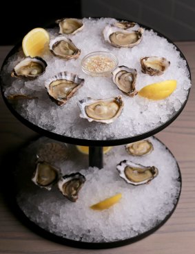 Moonlight Flat oysters.
