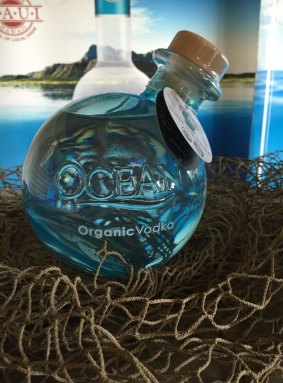 Ocean organic vodka made from sugar cane blended with deep sea mineral water off the Kona coast of Hawaii.