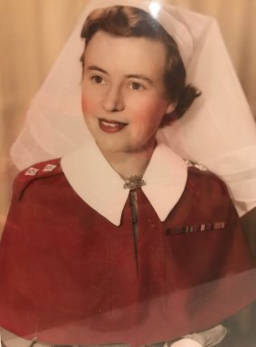 Leila Scott, a Melbourne-born nurse who served in World War II.
