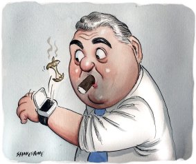 Apple Watch sales have core issues. Illustration: John Shakespeare
