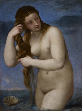 Titian's <i>Venus Rising from the Sea.</i>
