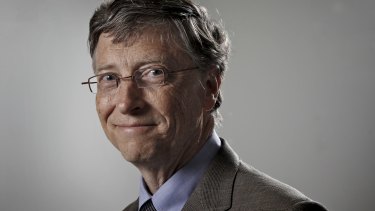 Microsoft co-founder and philanthropist Bill Gates of the Bill & Melinda Gates Foundation.