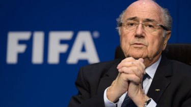 FIFA president Sepp Blatter has announced his resignation.
