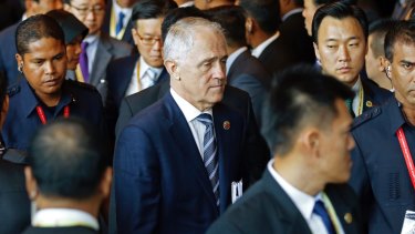 Prime Minister Malcolm Turnbull has warned about the terrorism risk from "lone actors" while at the ASEAN summit in Laos.