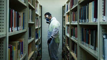 Anu S Chifley Library Uses Freezers To Preserve Cold Hard Facts After Flood