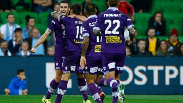 Good times: The Glory are on their way to becoming one of the A-League's big guns.