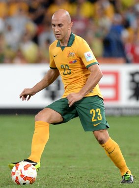 Retired: Mark Bresciano played 84 senior matches for the Socceroos, including three World Cups.