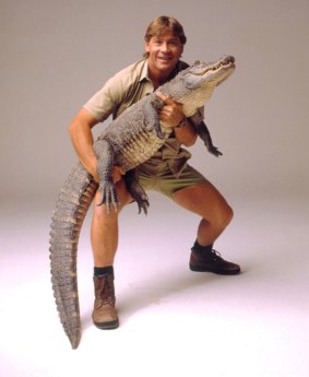 Steve Irwin, crocodile hunter.