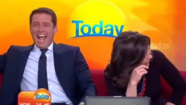 Making a point: Karl Stefanovic's now famous 'sexism suit', which he wore every day for a year without anyone noticing.