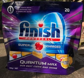 Finish product - market leader for dishwasher detergent in Australia