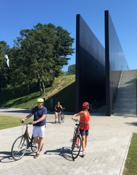 A memorial to the victims of communism.