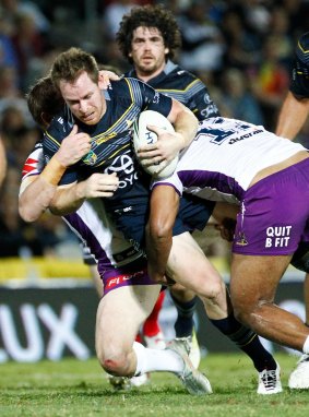 Big time: Michael Morgan has stepped up for the Cowboys in the absence of Johnathan Thurston.