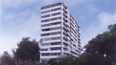 Pioneer: The city's first privately developed residential high rise, Edgewater Towers in St Kilda, built in 1961, is included in Open House Melbourne next week.