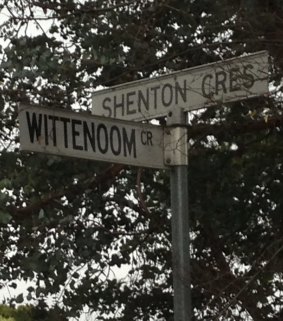 Wittenoom Crescent, Stirling, home to four Fluffy houses.

