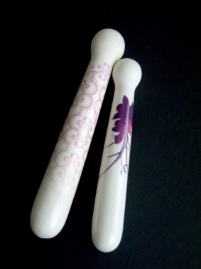 Goldfrau Porcelain Dildos  designed by RMIT Industrial Design lecturer, Dr Judith Glover.