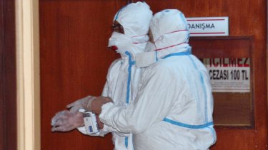 WHO experts took part in autopsies on victims of the chemical attack in a hospital in Adana, Turkey, in April. 
