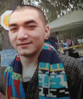Tiemuzhen Chalaer at the camping festival on the day before he went missing. 