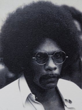 A young Sol Bollear and his afro.