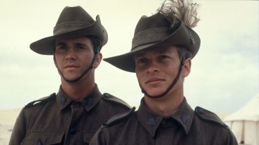 Mel Gibson and Mark Lee in the seminal 1981 film Gallipoli.