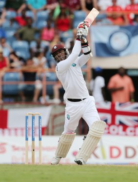 Marlon Samuels dominated for the West Indies.
