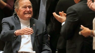 Former president George H.W. Bush  has been accused of groping women.
