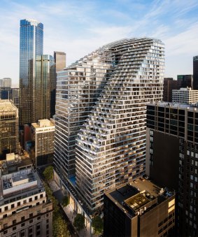 The W Melbourne will be located in the Collins Arch building.