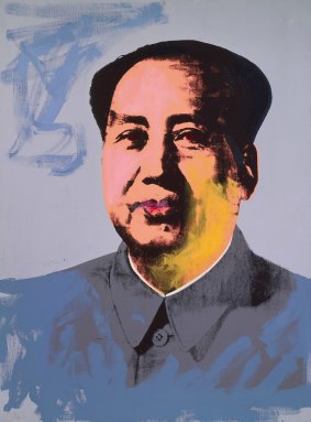 Andy Warhol, "Mao", 1972, The Andy Warhol Museum, Pittsburgh;
Founding Collection, Contribution Dia Center for the Arts.
Copyright 2015 The Andy Warhol Foundation for the Visual Arts, Inc./ARS, New York. Licensed by Viscopy, Sydney in "Andy Warhol | Ai Weiwei."
