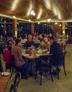 A restaurant is now located on the former site of the estate's motor-house.