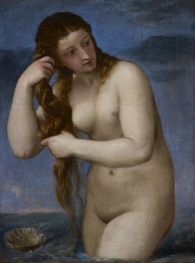 Venus Anadyomene, c.1520-25, by Titian.