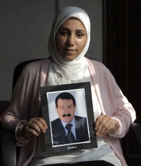 Sara Ali remembers her father being grabbed by state security personnel.