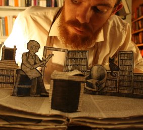  Inspired by the haunting works of Neil Gaiman and Joy Cowley, The Bookbinder is on at Gorman Arts Centre.