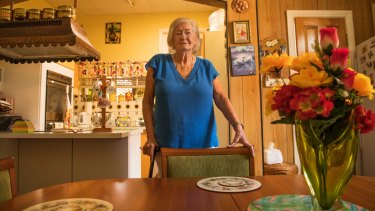 Eileen Collins, 88, has lived in her home on Eurimbla Avenue in Randwick for 46 years.