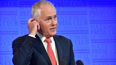 Prime Minister Malcolm Trunbull, sorry, Turnbull