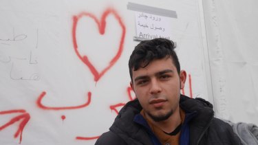 Syrian refugee Shade, 21.