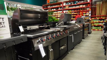 Customers can buy everything from spas to barbecues from the website of Bunnings' newly purchased UK hardware business.
