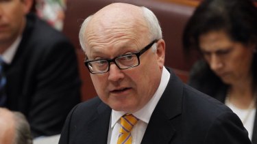Some Liberals blame Attorney-General George Brandis for bungling the case for change when he declared "everyone has the right to be a bigot".