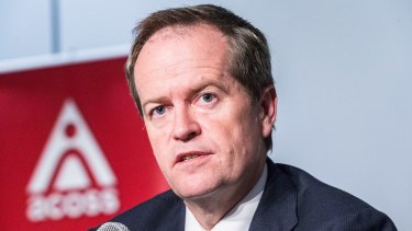 Labor leader Bill Shorten has rejected the Abbott government's proposed changes to the pensions asset test.