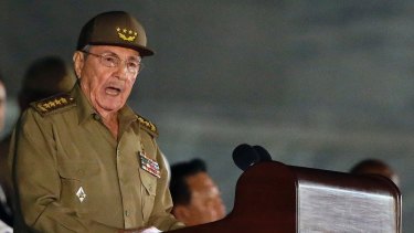 Concerned: Cuban President Raul Castro