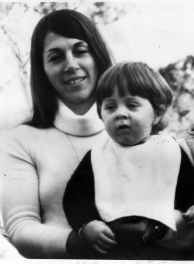 Suzanne Armstrong with son Gregory.