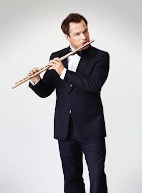 Flute player Emmanuel Pahud.