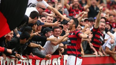 Passionate fan base: The Wanderers fans have been out in force in recent years.