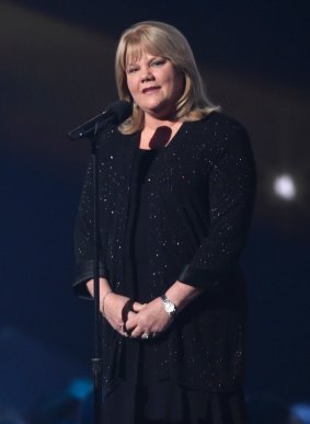 Andrea Swift, pictured at the 50th Annual Academy of Country Music Awards in 2015