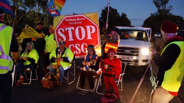 CSG has its protesters now – before fugitive emissions are known.