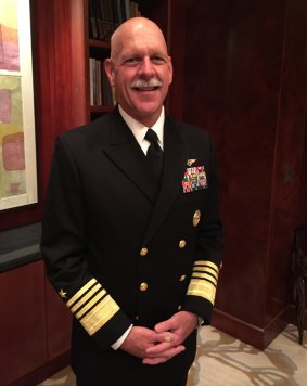 Admiral Scott Swift warns against the threat of "might makes right".