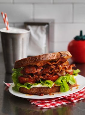 Bacon sandwich.