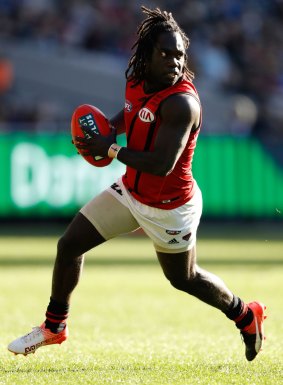 New contract: Anthony McDonald-Tipungwuti will be an Essendon player for three more years.