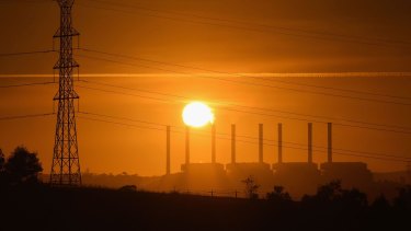 The Hazelwood Power Station in Victoria was due to close in March.