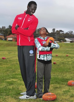 "I told them it doesn't matter if you're born in a different country": Aliir Aliir.