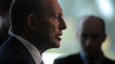 Reeling: Prime Minister Tony Abbott has lost the confidence of his backbench.